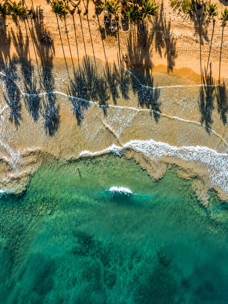 Cap Cana aerial at sunset